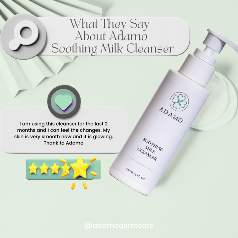 Adamo Soothing Milk Cleanser
