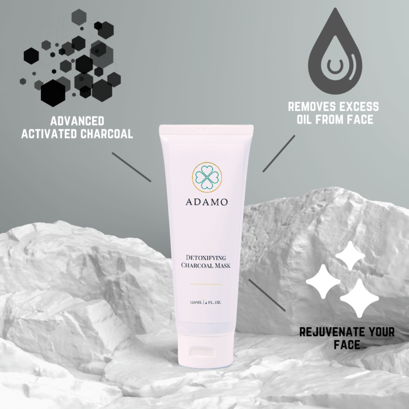 Adamo Detoxifying Charcoal Mask
