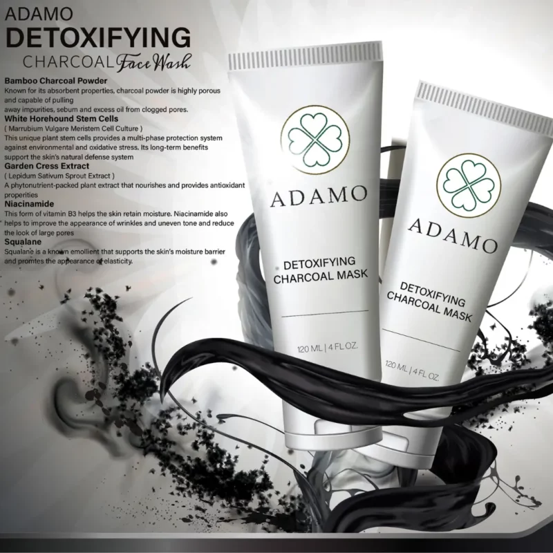 Adamo Detoxifying Charcoal Mask