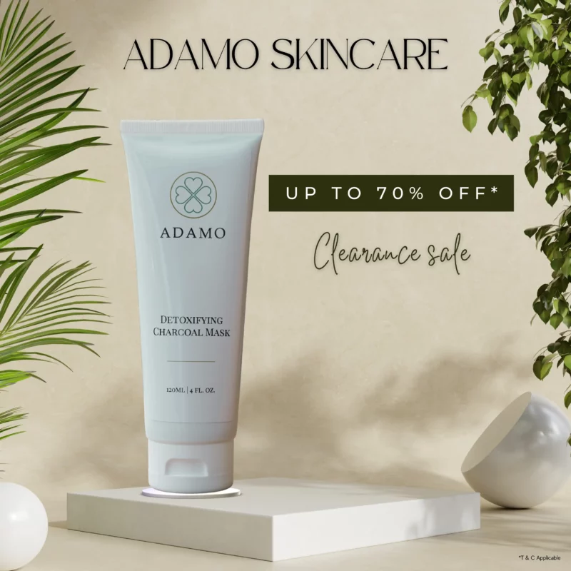 Adamo Detoxifying Charcoal Mask- Offer Price